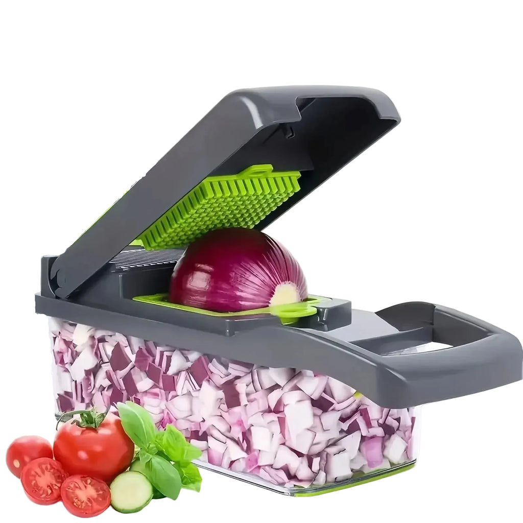 Picadora de Verduras Multifuncional con Recipiente