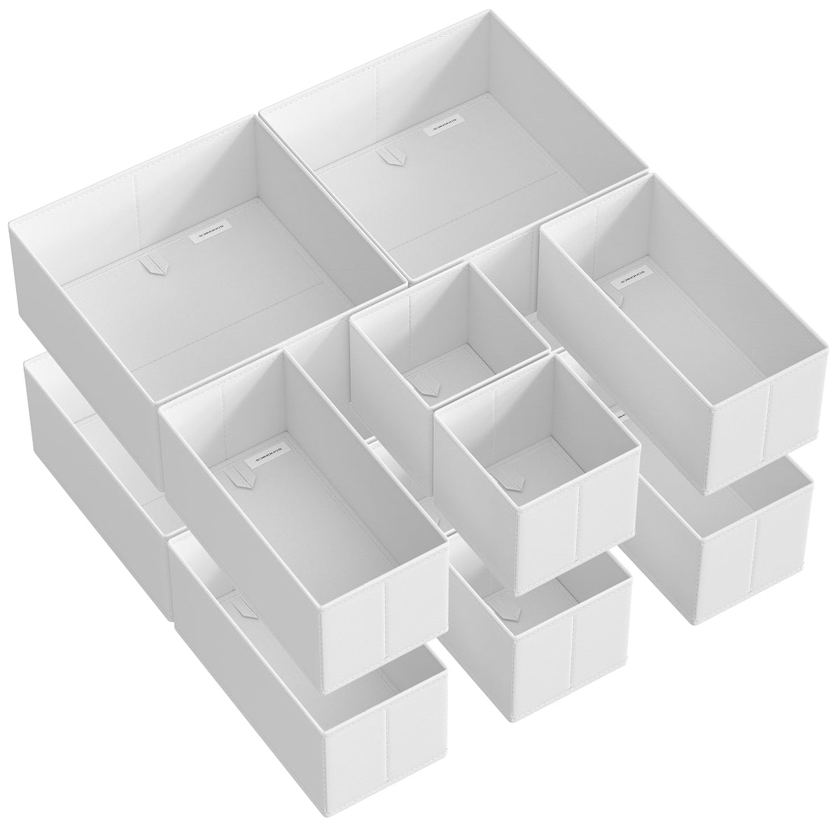 Juego de 12 Organizadores de Cajones Plegables
