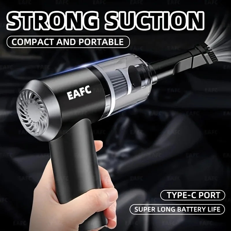 Aspirador de Mano Inalámbrico para Coche y Hogar